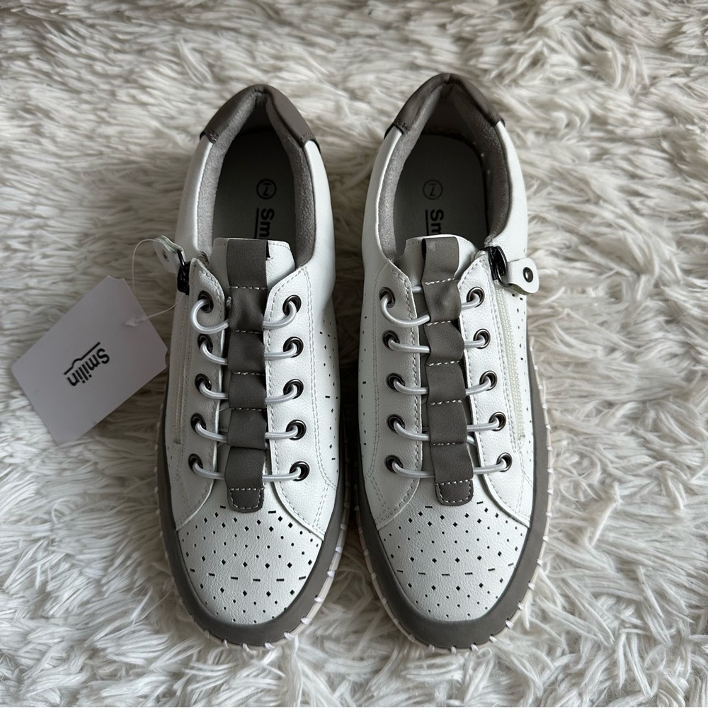Smilin Womens Fashion Sneakers Casual New With Tags Size 7 - Picture 2 of 7